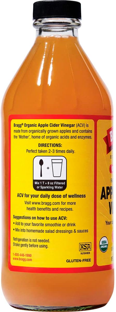 Bragg Organic Raw-Unfiltered Apple Cider Vinegar