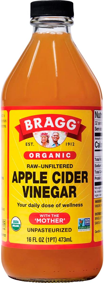 Bragg Organic Raw-Unfiltered Apple Cider Vinegar