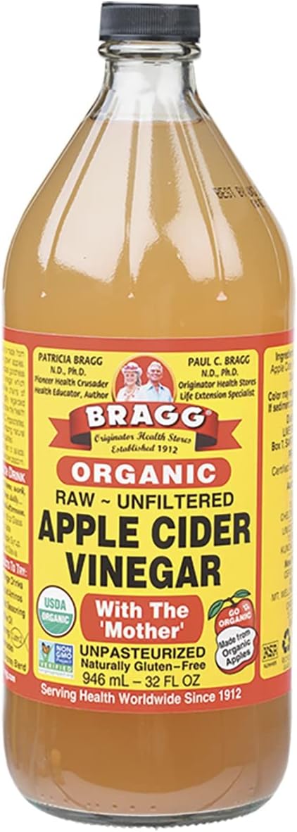 Bragg Organic Raw-Unfiltered Apple Cider Vinegar