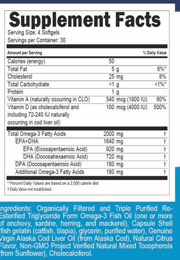 Innate Choice OmegA+D Sufficiency™ Fish Oil