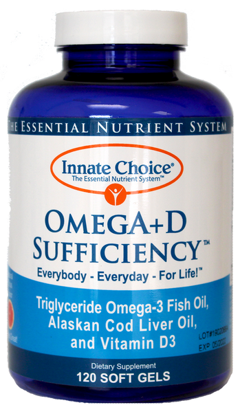 Innate Choice OmegA+D Sufficiency™ Fish Oil